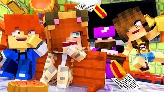 Minecraft Daycare - FOOD FIGHT !? (Minecraft Roleplay)