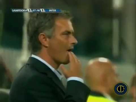 Stagione 2008/2009 - Sampdoria vs. Inter (1:1) Highlights