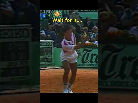 The First Ever Underarm Serve! 😳🥶