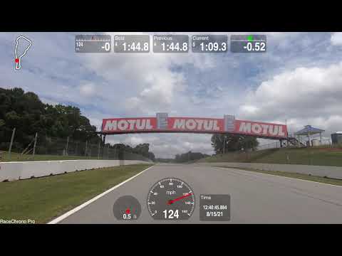 Fastest Lap at Road Atlanta with Chin Track Days 20210815 1229
