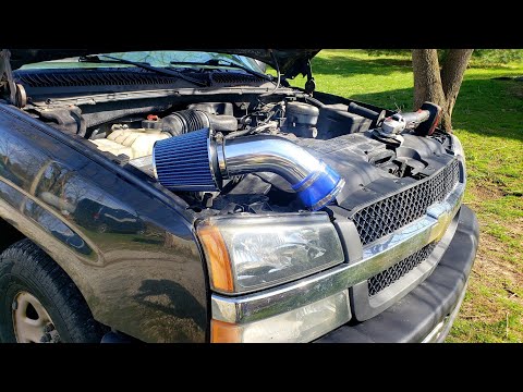 Silverado Cold Air Intake & Throttle Body Mod 4.3 Vortec V6