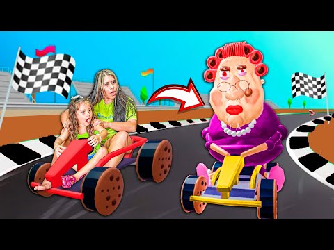 MY LITTLE SISTER AND I HAD TO RUN AWAY FROM THE EVIL GRANDMA!!