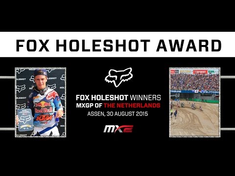 MXGP of The Netherlands MX2 Fox Holeshot 2015
