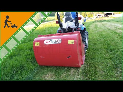 Funktionsvideo Mulcher für Traktor mit Fangsack GeoTech Pro CFL120