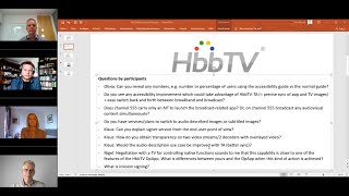 HbbTV Webinar: Accessibility solutions with HbbTV