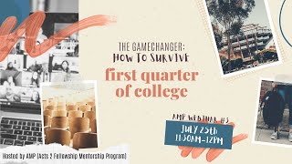How to survive first quarter at UCSD