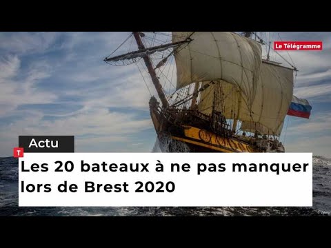 20 bateaux à ne pas manquer lors de Brest 2020