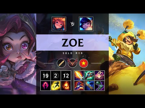 Zoe Mid vs Nunu & Willump: Legendary - VN Grandmaster Patch 14.24