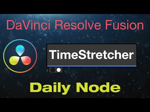 DaVinci Resolve Fusion Time Stretcher Node
