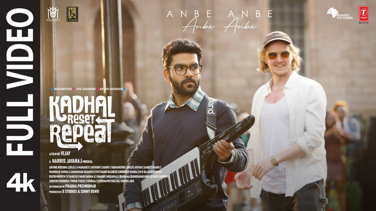 Full Video: Anbe Anbe | Kadhal Reset Repeat | Harris Jayaraj | Vijay | Madumkesh | Jiya Shankar