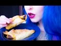 ASMR Pigs In A Blanket Kilted Sausages Relaxing Eating Sounds No Talking Vegan