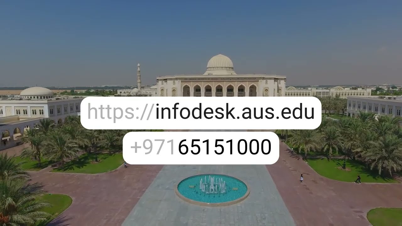 American University of Sharjah Application Process
