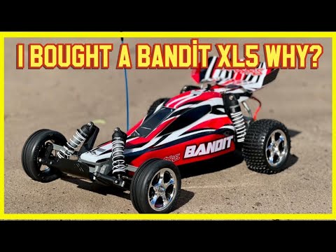 I bought a Traxxas Bandit XL5 BRUSHED!! I'll tell you why and give it a drive!