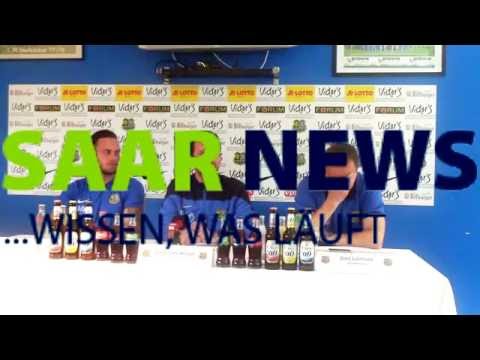 Pressekonferenz vor dem Spiel TuS Koblenz - 1. FC Saarbrücken vom 12.8.2016