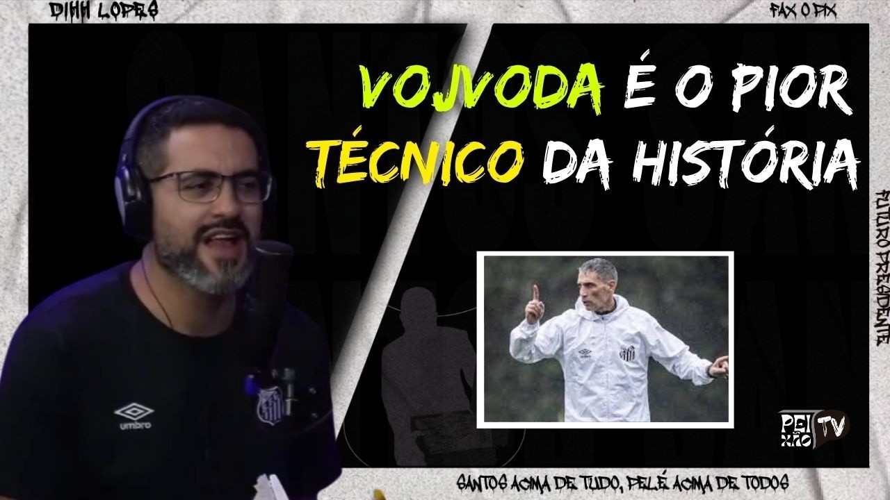 DIHH LOPES FALA SOBRE O TREINADOR DO SANTOS