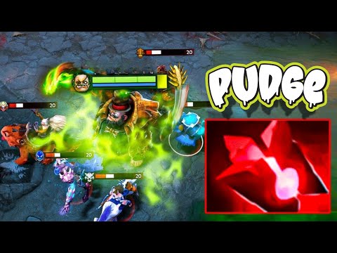 Insane MAGIC Build Pudge 23Kills Kaya Sange + Bloodstone Rampage Dota 2
