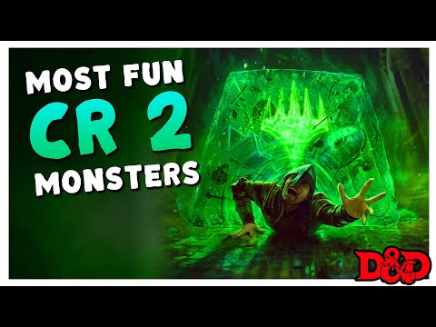 Most Fun CR 2 Monsters for 5E D&D!