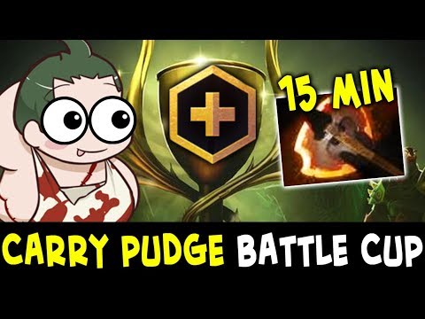 CARRY PUDGE winning Battle Cup — TOP-100 RANK Alohadance