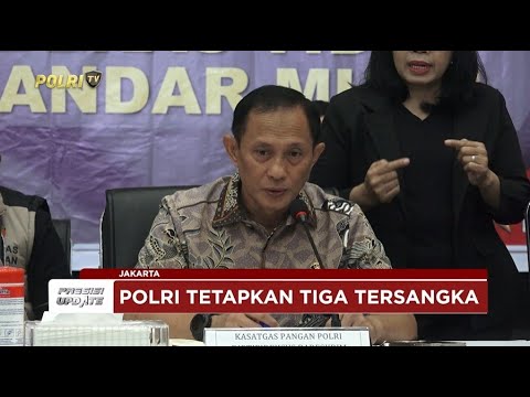 PRESISI UPDATE: BARESKRIM POLRI TETAPKAN TERSANGKA KASUS BERAS TAK SESUAI STANDAR 01/08/25 (14.00)