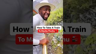 Machu Picchu Luxury Train Ride 🚂#travel #peru #machupicchu
