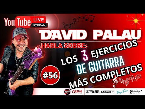 DAVID PALAU LIVE #56 (LOS 3 EJERCICIOS DE GUITARRA MAS COMPLETOS)