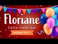 Joyeux anniversaire Floriane !