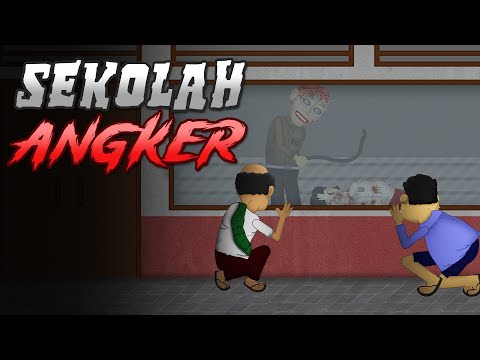 The Mystery of the Haunted School - Horror Animation Ghost Cartoon - Warganet Life