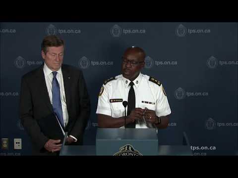 @TorontoPolice News Conference Re: Gun Violence Reduction Plan | Thursday, July 12th, 2018