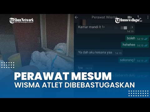 Perawat Wisma Atlet Berbuat Mesum dengan Pasien Covid-19, Kini Dibebastugaskan