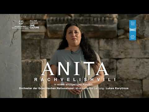 Anita Rachvelishvili in der Römischen Agora in Athen - Griechische  Nationaloper | Promo 2020