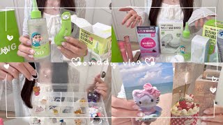 OLの日常vlog☁️💕韓国購入品紹介🎀 #社会人vlog #olの日常 #日常vlog #購入品紹介 
