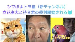 ＠透析中収録、立花孝志と詩音君の裁判が開始される。＃立花孝志、＃詩音、＃立花孝志襲撃事件裁判