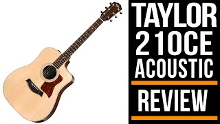 Video thumbnail for Taylor 210ce Acoustic Guitar | Review by Guitar Interactive Magazine