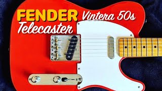 Video thumbnail for Fender Vintera 50s Telecaster by KRAZEEIZATION