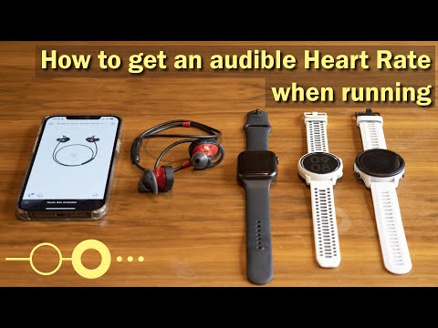 How to get an audible Heart Rate when running