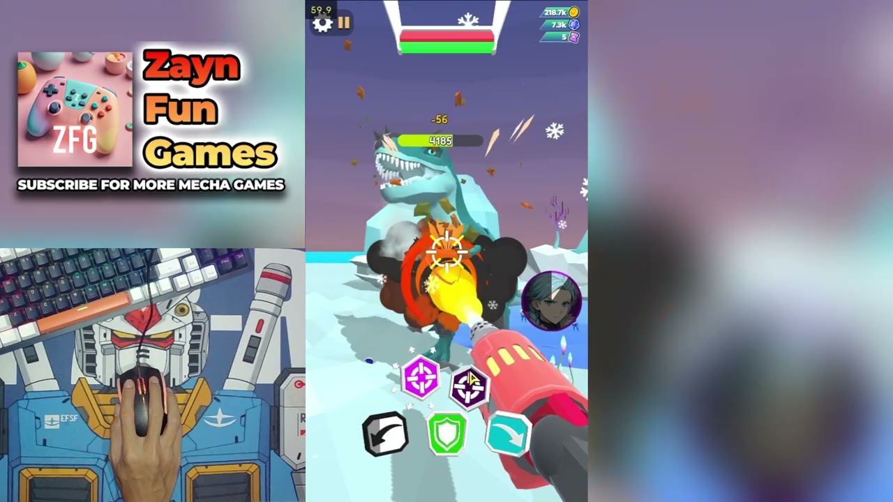 MAX POWER! ⭐🔫 3-STAR ULTRA MINIGUN VS INSANE DEMOLISHER | Mechangelion Part 551