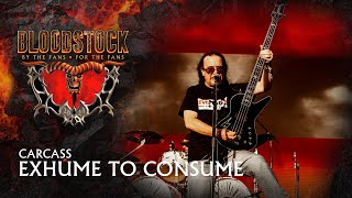 CARCASS Unleashes Brutal Metal Fury with &quot;Exhume to Consume&quot; at Bloodstock Open Air 2024!