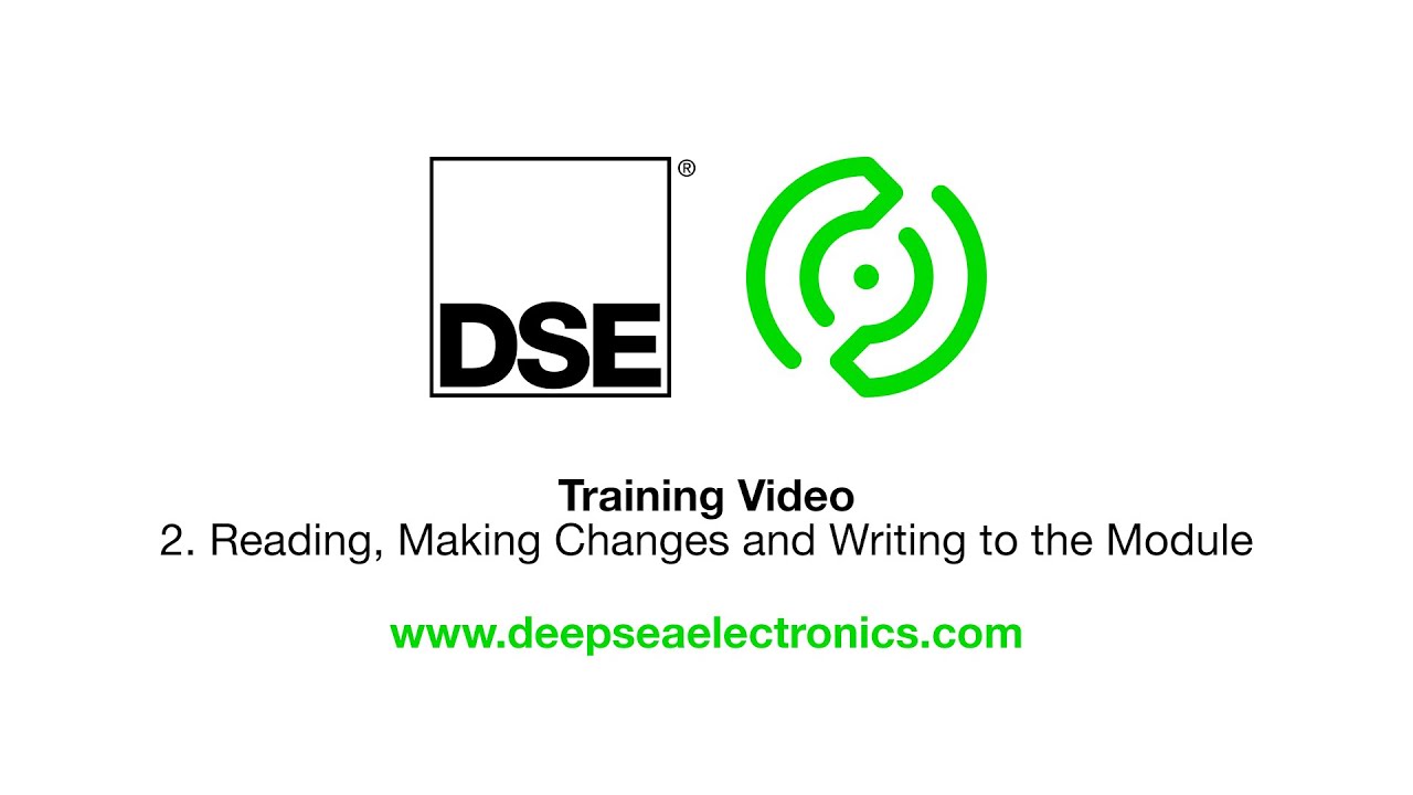 DSE Training Video #2 - Reading, Making Changes and Writing to the Module
