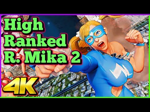 High Ranked R. Mika Compilation 2 | Street Fighter 5 AE | 4K Ultra HD - 60fps - PC | Shadaloo Stew