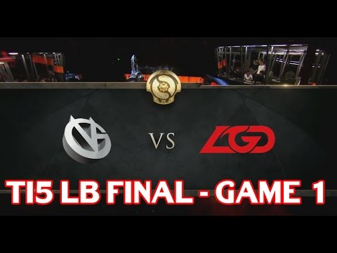 [DOTA2] TI5 LB Final - VG vs LGD - Game 1 - The International 2015