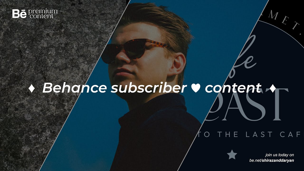 Branding Tutorial Time lapse - Behance Premium Content