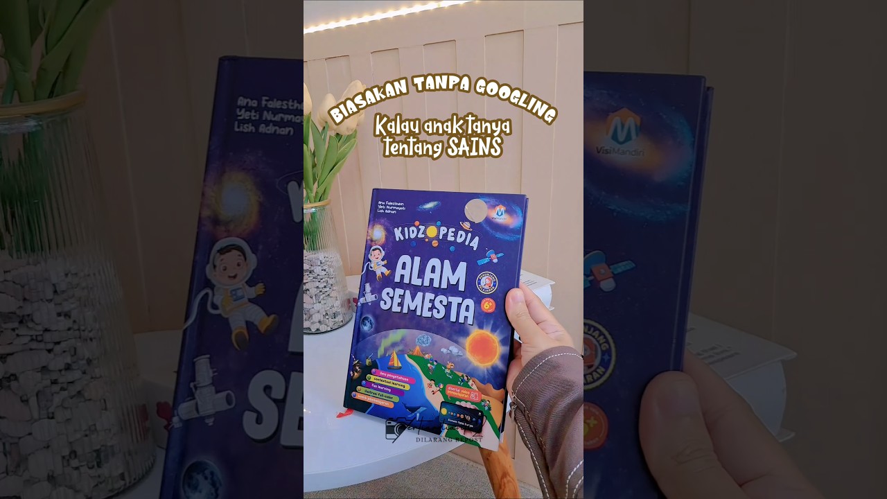 Buku Ini Bikin Anak Paham Alam Semesta dengan Cara Seru! 🚀📚