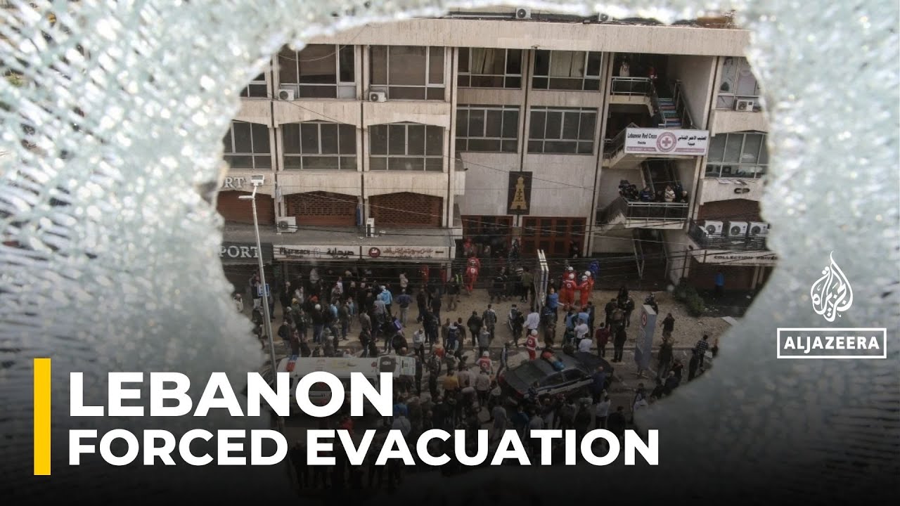 Lebanon forced displacement: hundreds of thousands told to leave by Israeli army