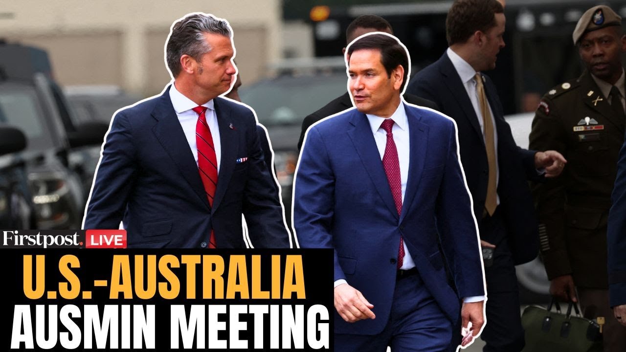LIVE: Marco Rubio & Pete Hegseth Attend AUSMIN Meeting with Australian Leaders | USA-AUS | AUSMIN