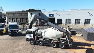 MAN TGS 32.360 BB+LIEBHERR 8m3+TAPIS THEAMS 12m concrete mixer truck | Image 5 - Machineryline