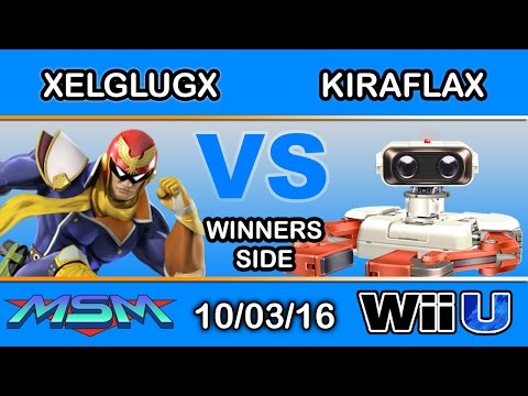MSM 68 - XElGlugX (Captain Falcon) Vs. Kiraflax (Rob) Winners Side - Smash Wii U