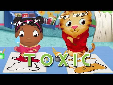 Daniel Tiger choosing violence at every turn for just over 8 minutes straight 🐯