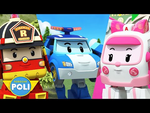 Learn about Safety Tips with POLI, AMBER and ROY | Robocar POLI Safety Special | Robocar POLI TV