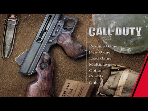 Call of Duty 1 Game Main Menu Theme Song