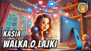 Kasia i Walka o Lajki - okładka bajki audio